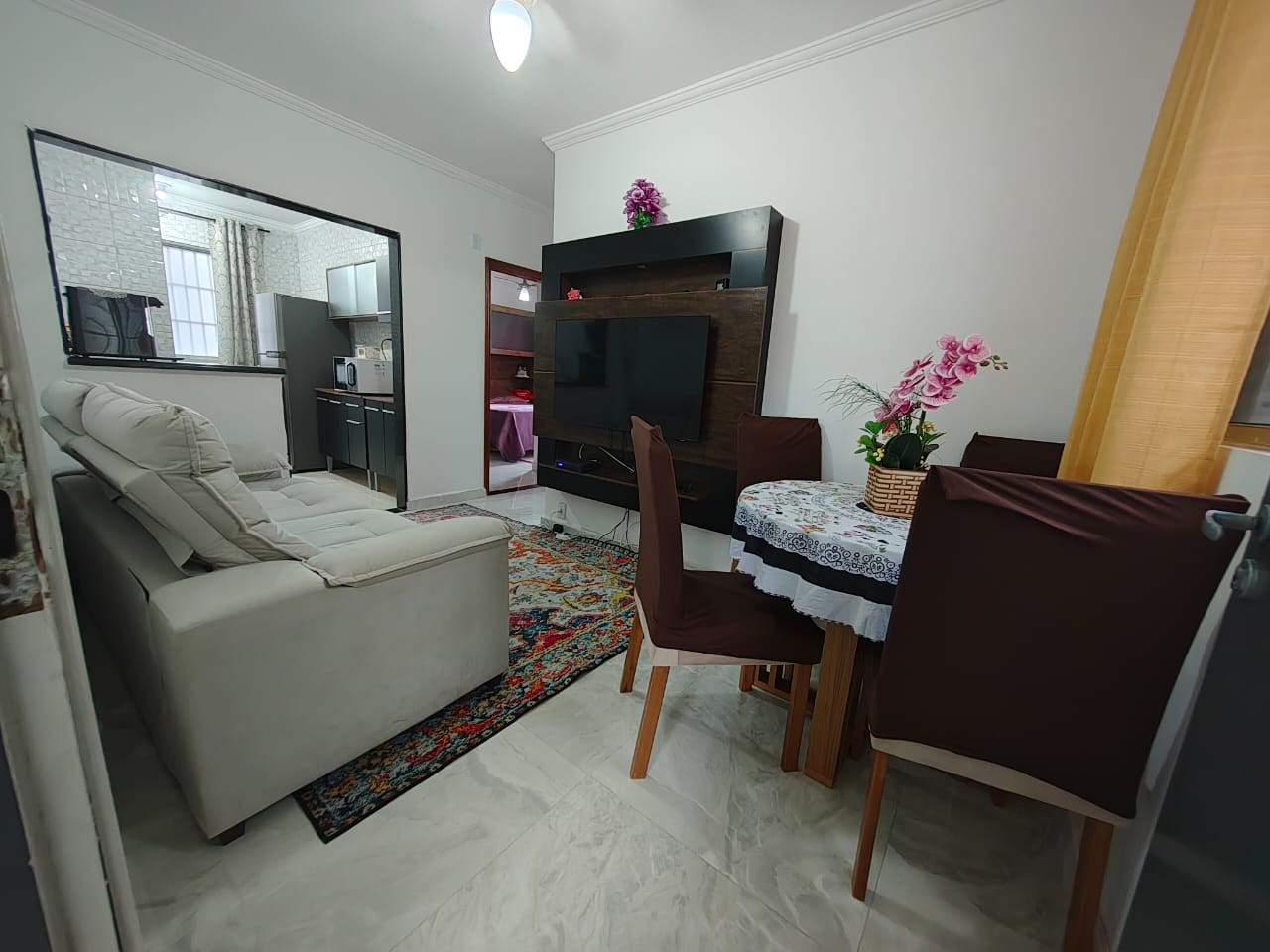 Apartamento com 2 quartos e 41 m² em Vila Guilhermina, Praia Grande