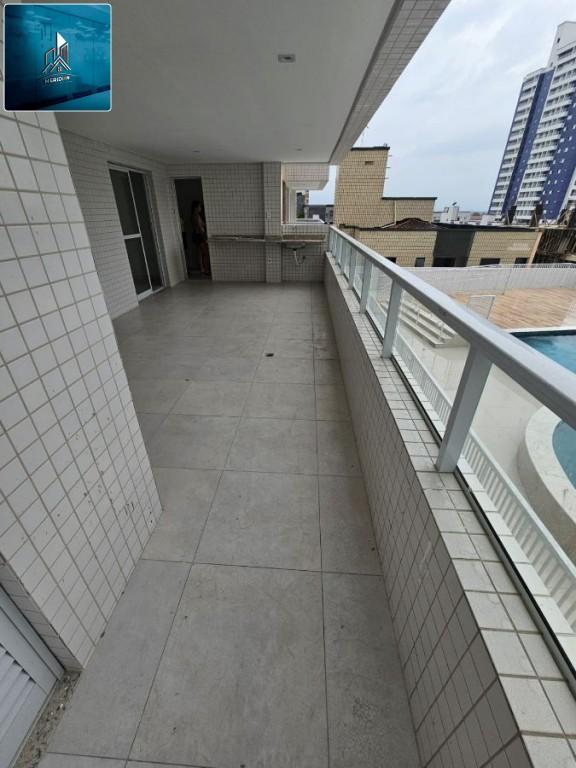 Apartamento com 3 quartos e 128 m² em Vila Guilhermina, Praia Grande