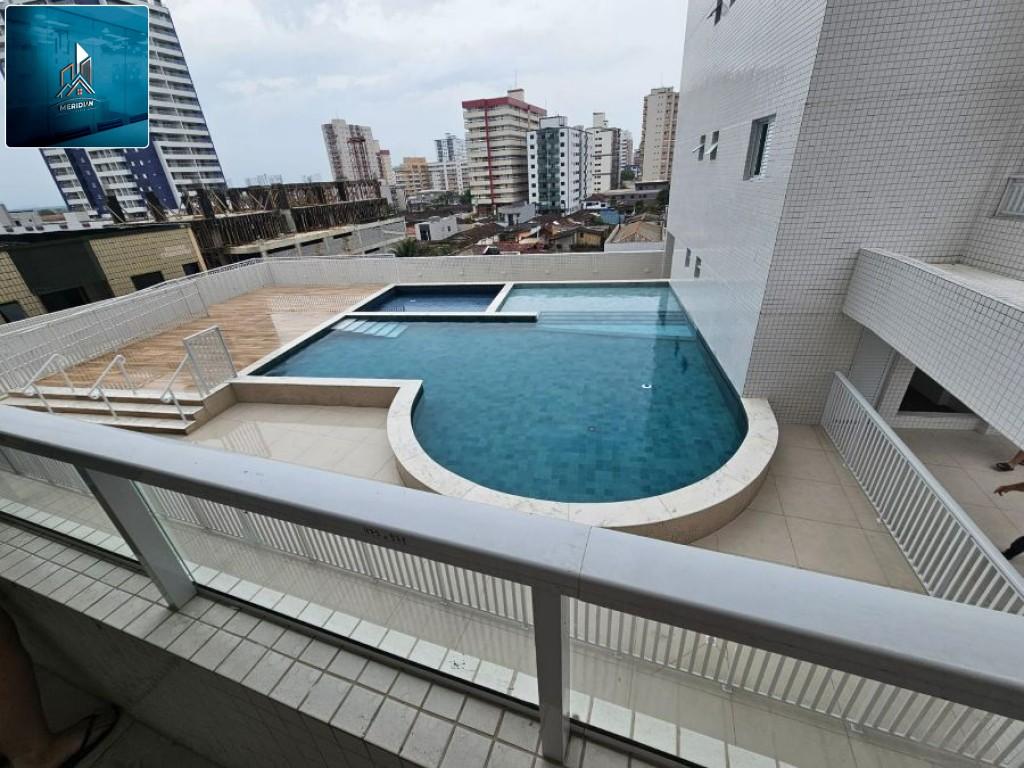 Apartamento com 3 quartos e 128 m² em Vila Guilhermina, Praia Grande