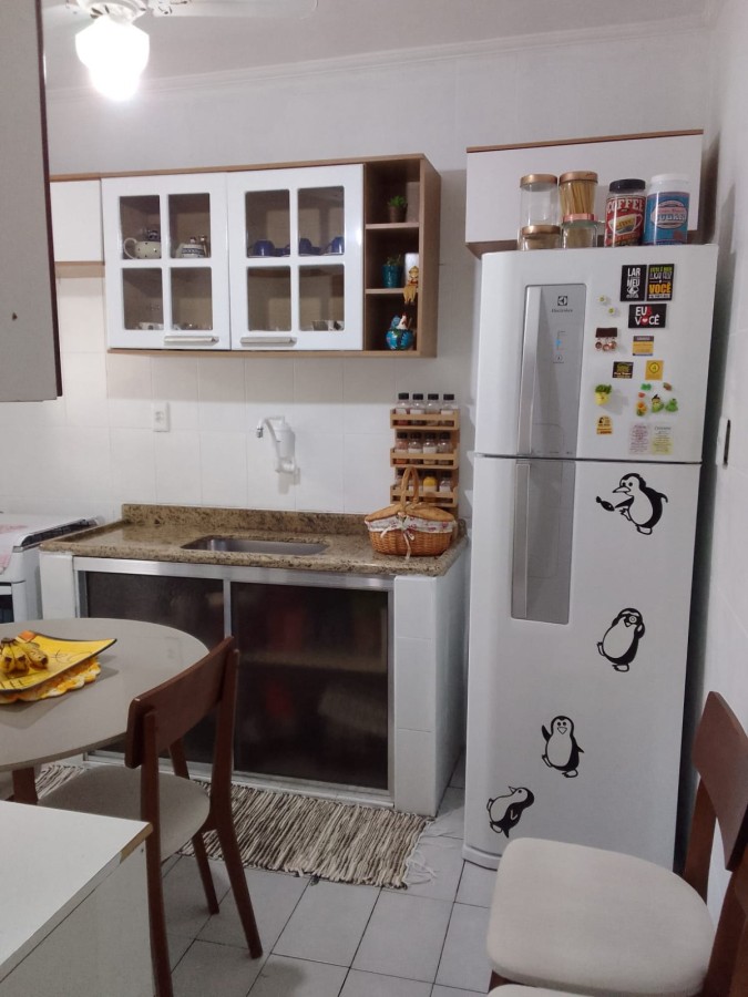 Apartamento com 2 quartos e 56 m² em Vila Guilhermina, Praia Grande