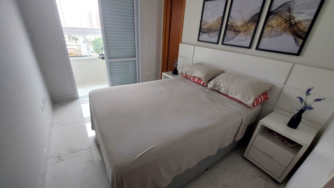 Apartamento com 2 quartos e 84 m² em Vila Guilhermina, Praia Grande