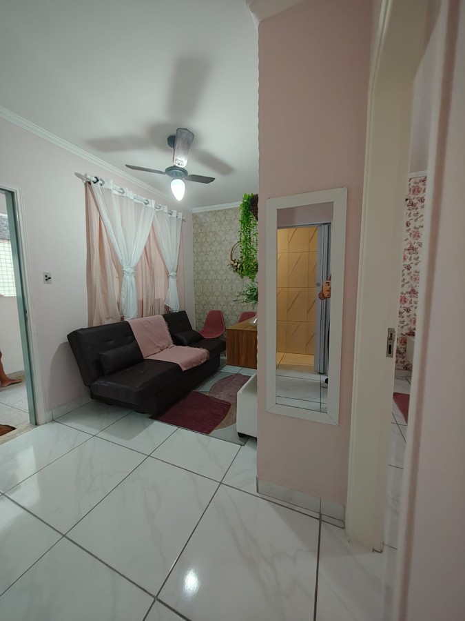 Apartamento com 1 quarto e 35 m² em Vila Guilhermina, Praia Grande