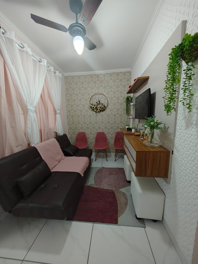 Apartamento com 1 quarto e 35 m² em Vila Guilhermina, Praia Grande