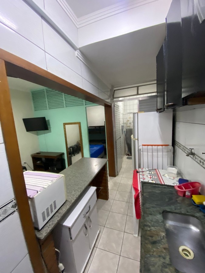 Apartamento com 1 quarto e 32 m² em Vila Guilhermina, Praia Grande