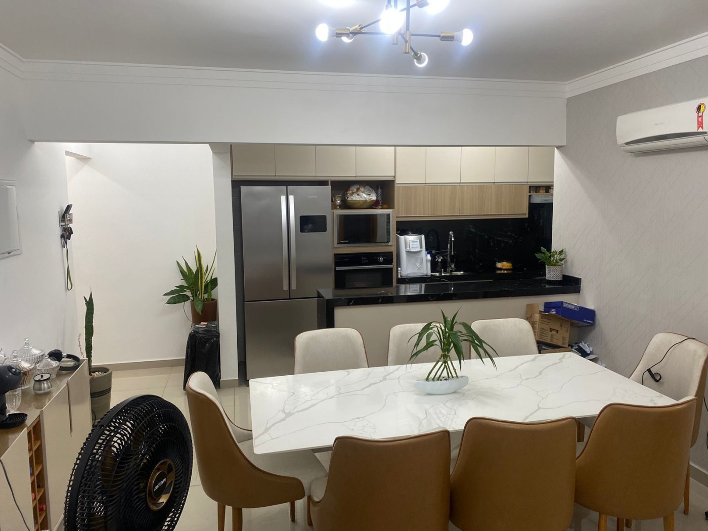 Apartamento com 3 quartos e 105 m² em Vila Guilhermina, Praia Grande