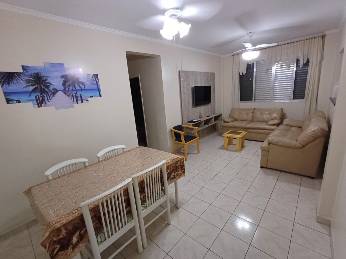 Apartamento com 2 quartos e 49 m² em Vila Guilhermina, Praia Grande