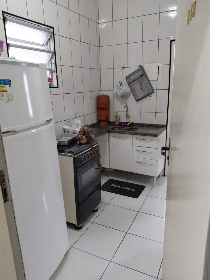 Apartamento com 1 quarto e 35 m² em Vila Guilhermina, Praia Grande