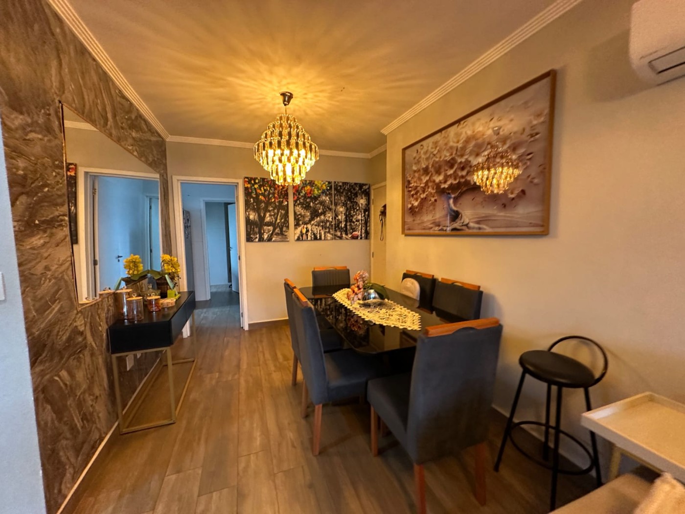 Apartamento com 2 quartos e 77 m² em Vila Guilhermina, Praia Grande