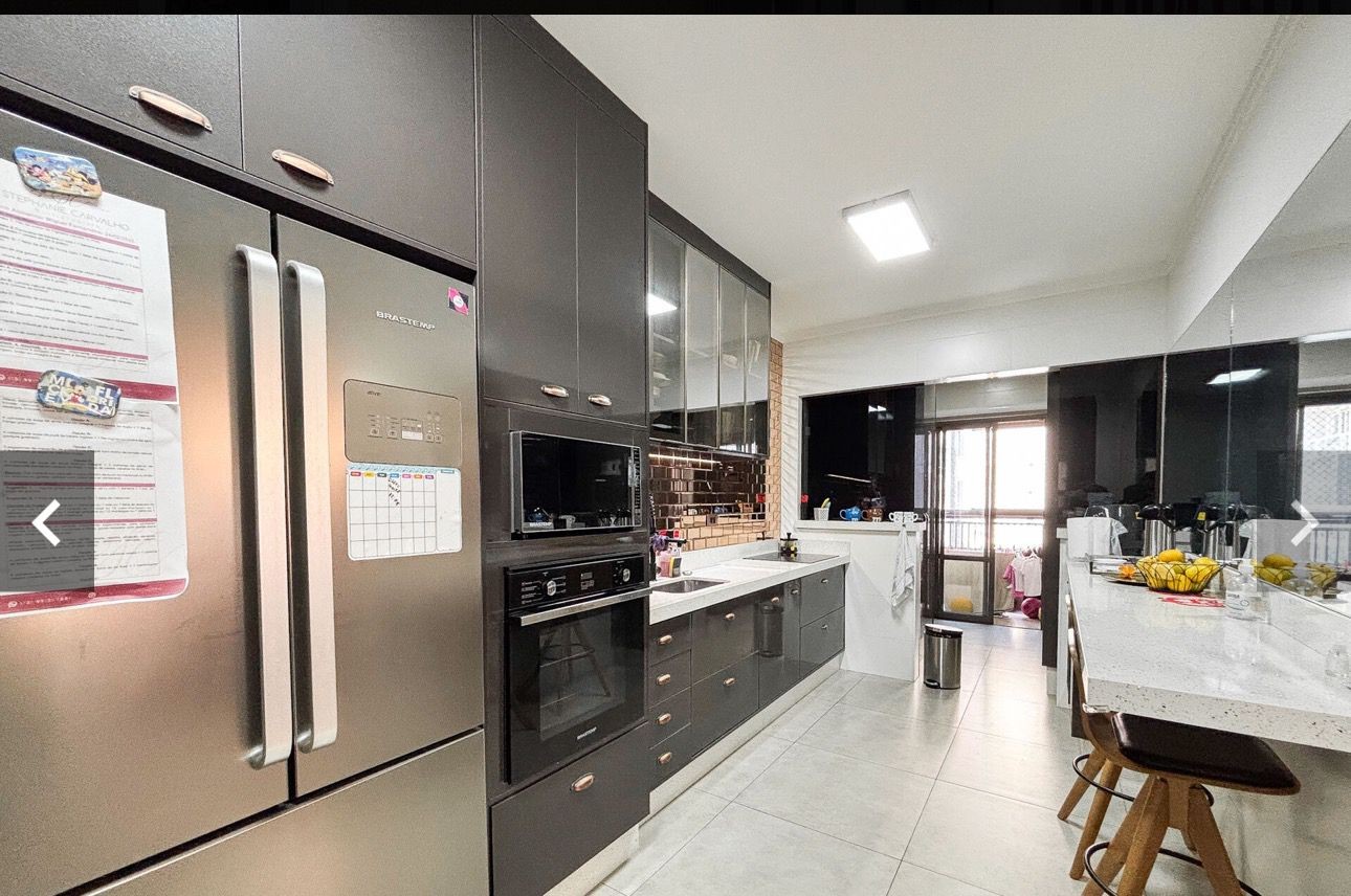 Apartamento com 3 quartos e 145 m² em Vila Guilhermina, Praia Grande