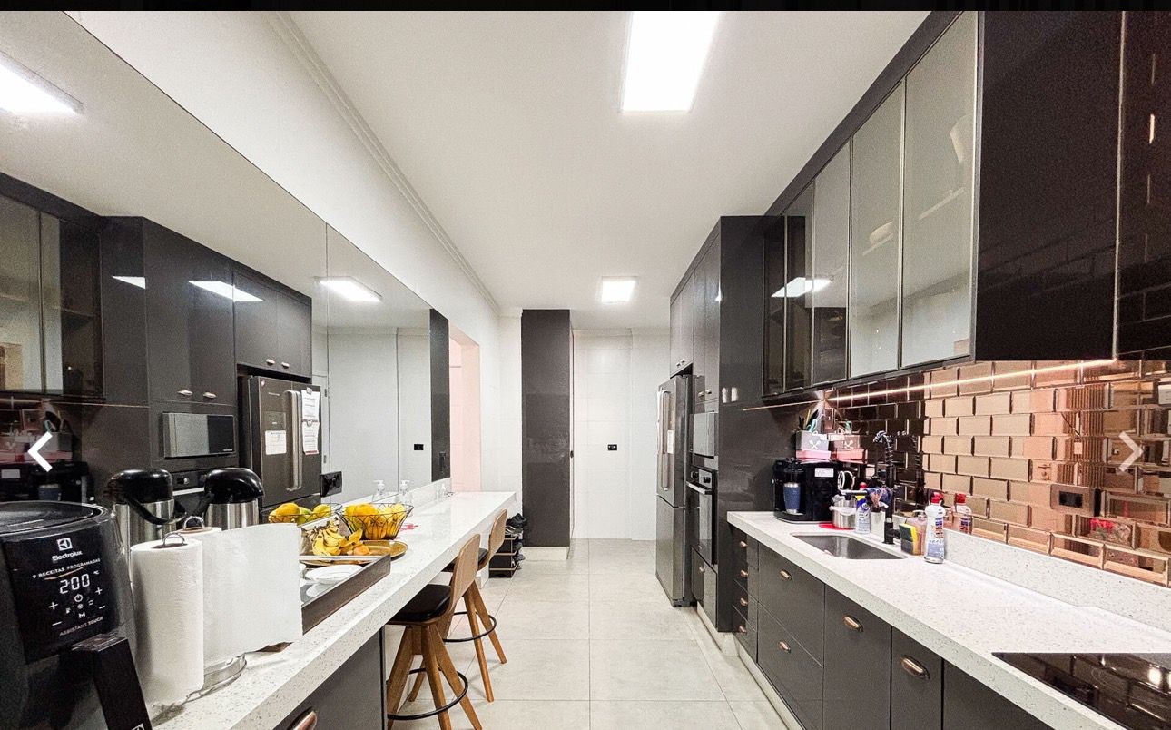 Apartamento com 3 quartos e 145 m² em Vila Guilhermina, Praia Grande