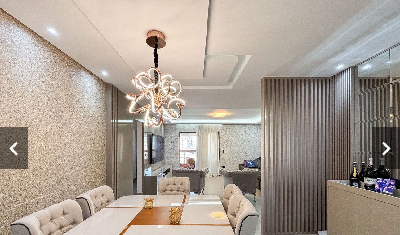 Apartamento com 3 quartos e 145 m² em Vila Guilhermina, Praia Grande