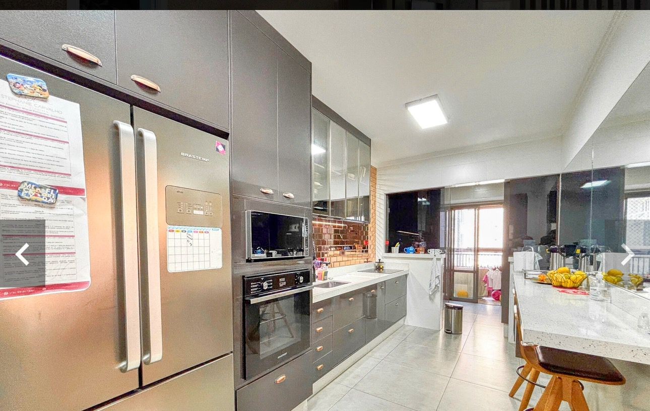 Apartamento com 3 quartos e 145 m² em Vila Guilhermina, Praia Grande