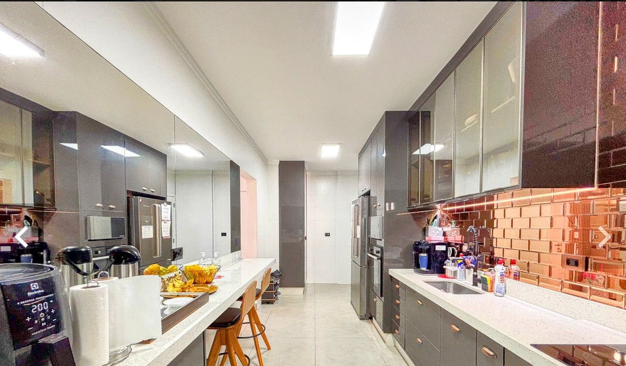 Apartamento com 3 quartos e 145 m² em Vila Guilhermina, Praia Grande