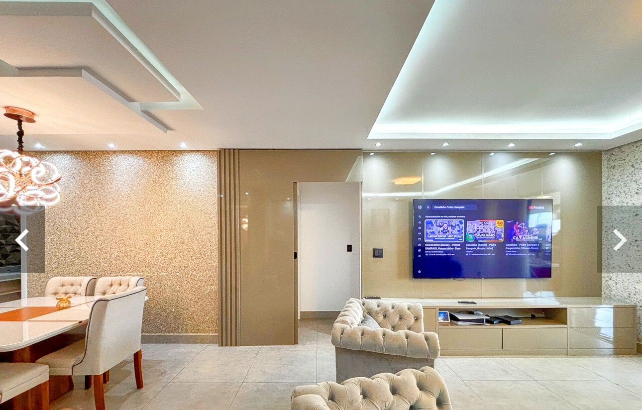 Apartamento com 3 quartos e 145 m² em Vila Guilhermina, Praia Grande