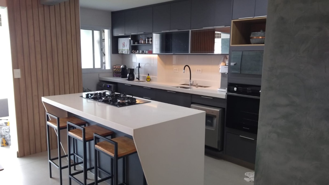 Apartamento com 3 quartos e 118 m² em Vila Guilhermina, Praia Grande