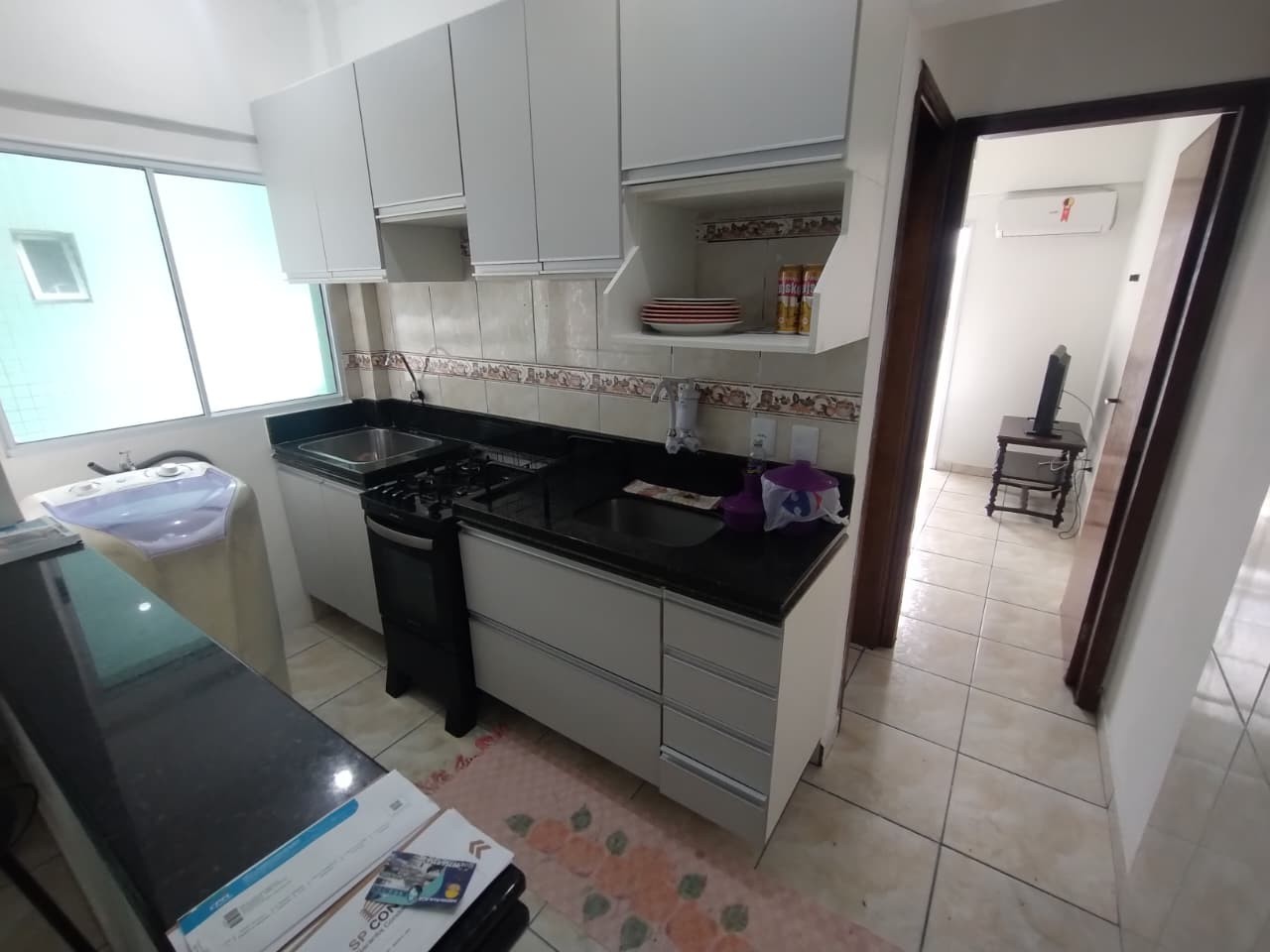 Apartamento com 1 quarto e 69 m² em Vila Guilhermina, Praia Grande