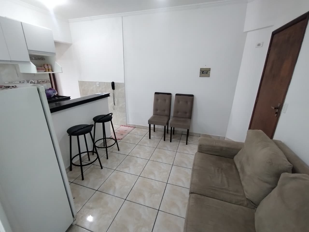 Apartamento com 1 quarto e 69 m² em Vila Guilhermina, Praia Grande
