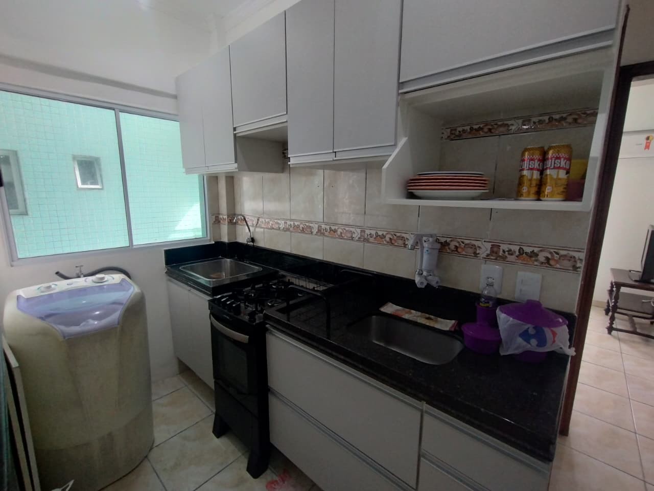 Apartamento com 1 quarto e 69 m² em Vila Guilhermina, Praia Grande