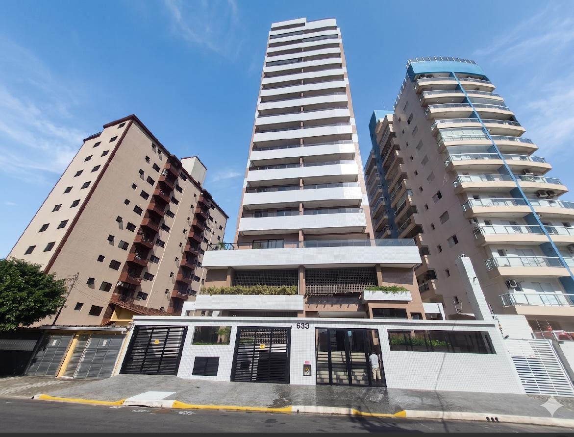 Apartamento com 3 quartos e 89 m² em Vila Guilhermina, Praia Grande