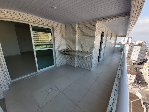 Apartamento com 3 quartos e 101 m² em Vila Guilhermina, Praia Grande