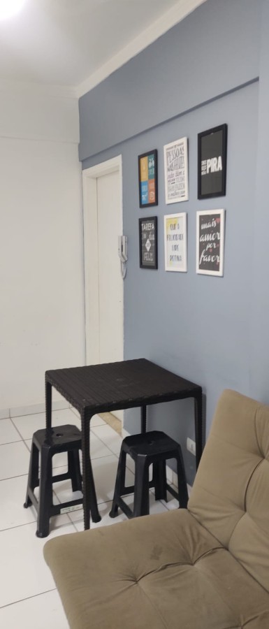 Apartamento com 1 quarto e 41 m² em Vila Guilhermina, Praia Grande