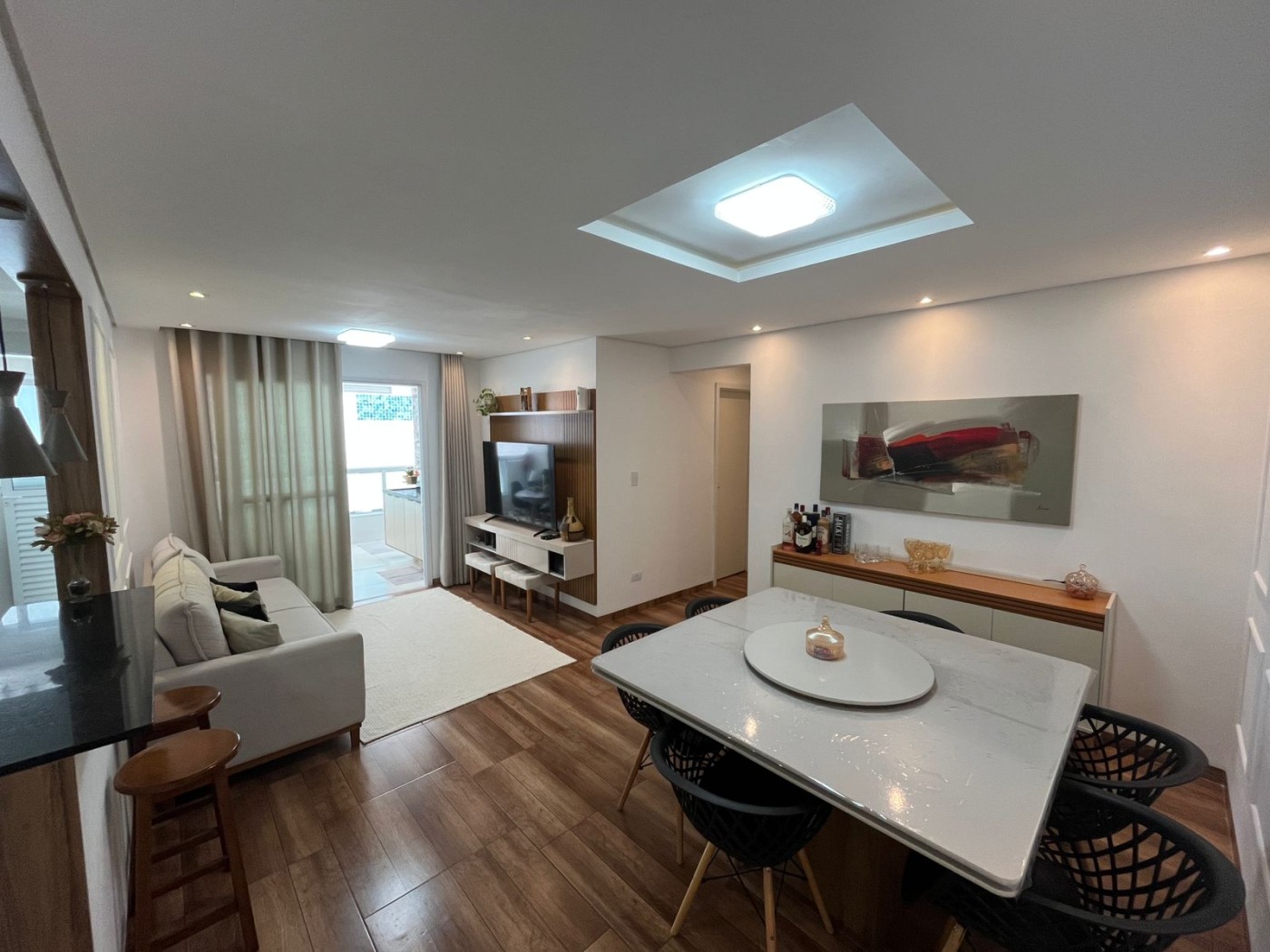 Apartamento com 3 quartos e 88 m² em Vila Guilhermina, Praia Grande