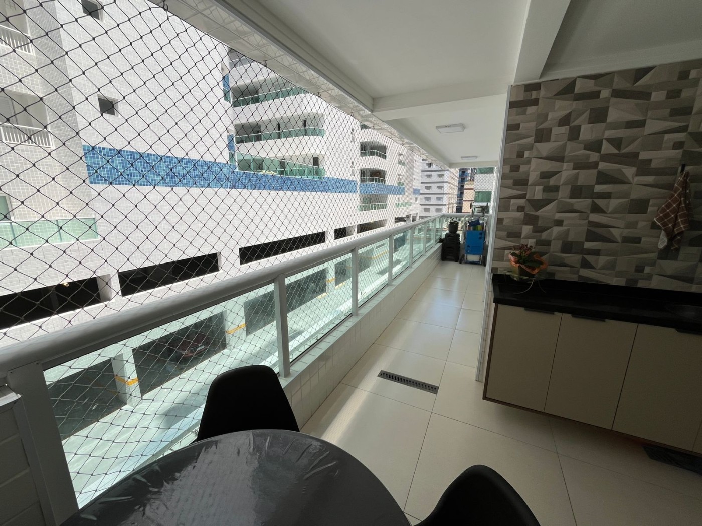 Apartamento com 3 quartos e 88 m² em Vila Guilhermina, Praia Grande