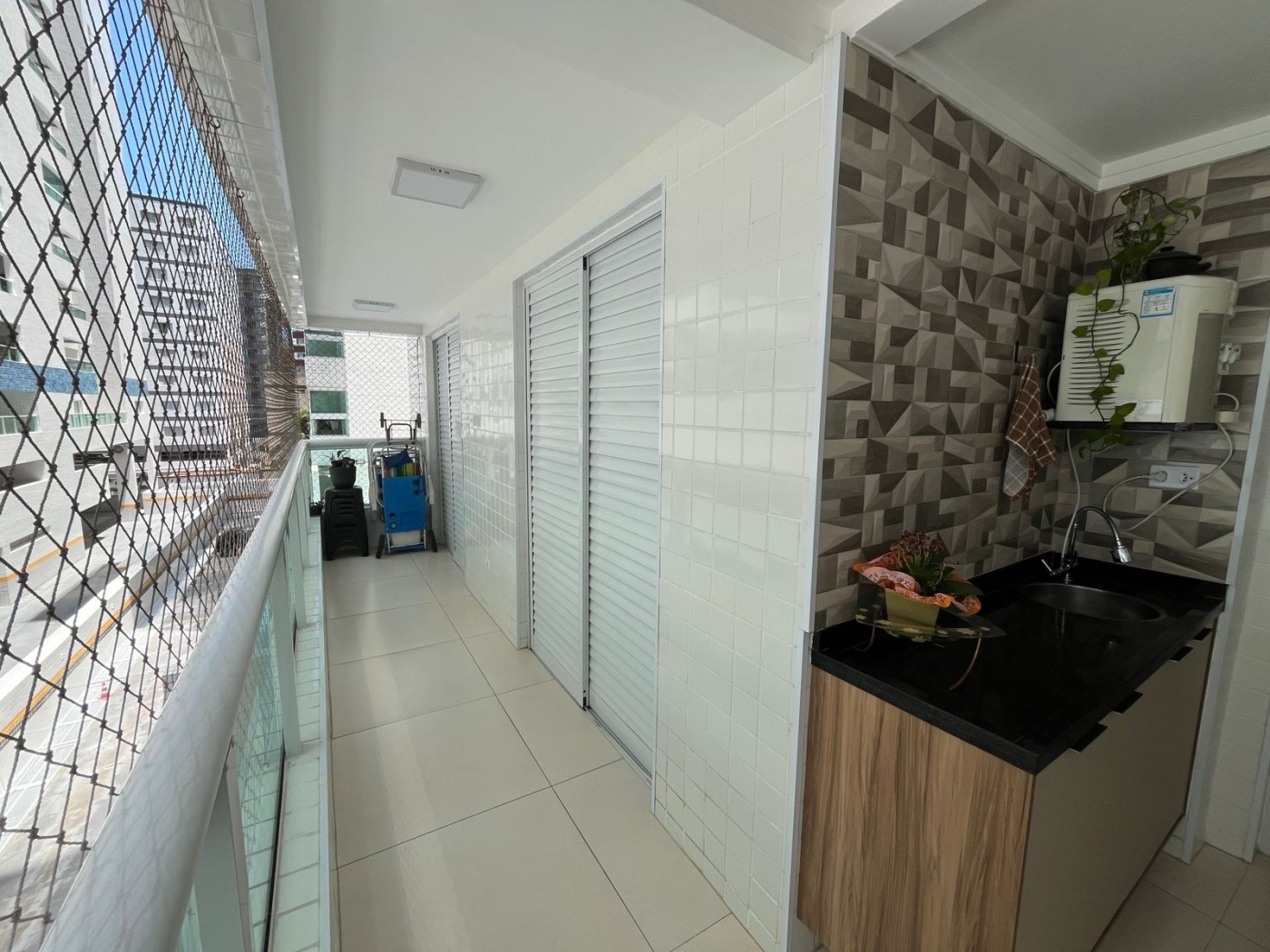 Apartamento com 3 quartos e 88 m² em Vila Guilhermina, Praia Grande