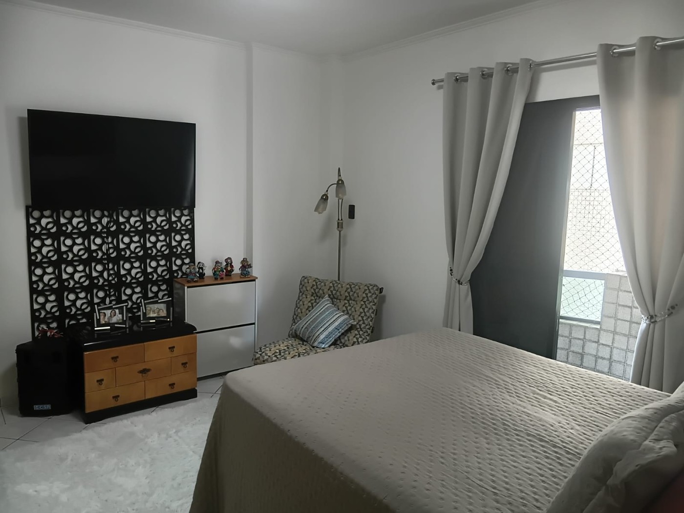 Apartamento com 1 quarto e 75 m² em Vila Guilhermina, Praia Grande